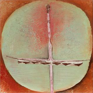 Jiri Georg Dokoupil - Trommler (Portrait von Walter Dahn) (Drummer (Portrait of Walter Dahn))