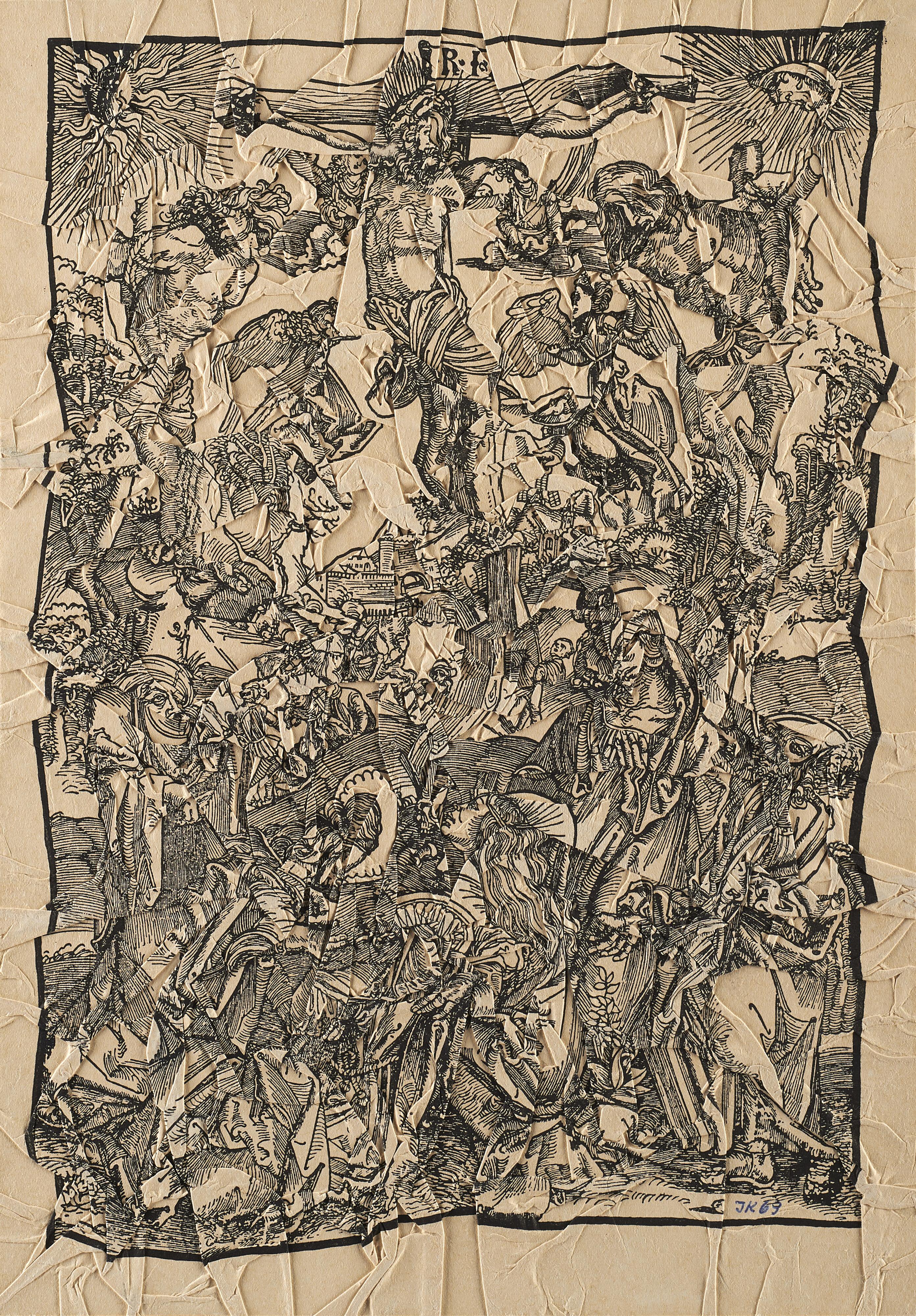 Jiri Kolar - Crocifissione