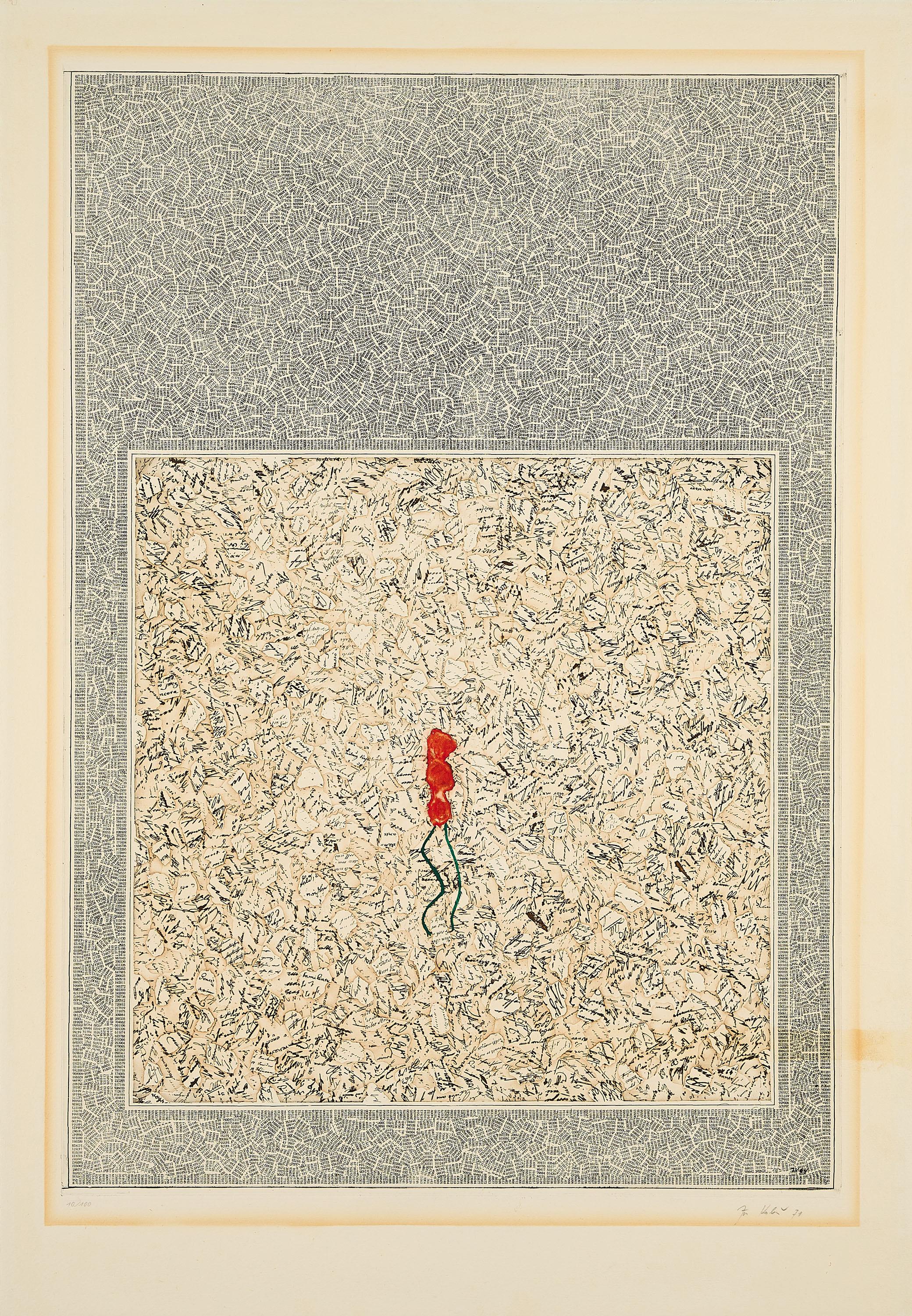 Jiri Kolár - Ohne Titel.