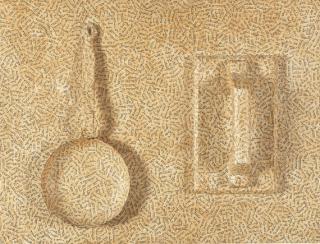 Jirí Kolár - Sign for Bricklayer Mess (Vývesni stit pro zednickou kantinu)