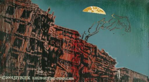 Jitish Kallat - Naked Skyline - Porous Air