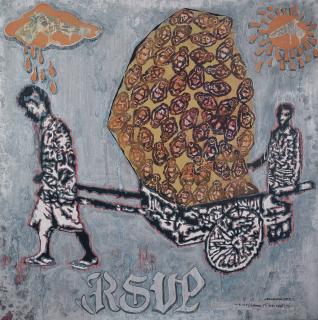 Jitish Kallat - R.S.V.P. (Réspondez S\'Il Vous Plait)