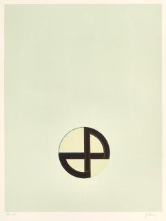 Jo Baer - 6 works, from the Cardinations portfolio