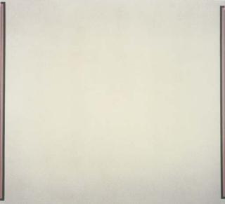 Jo Baer - Untitled (Lavendar Wraparound)