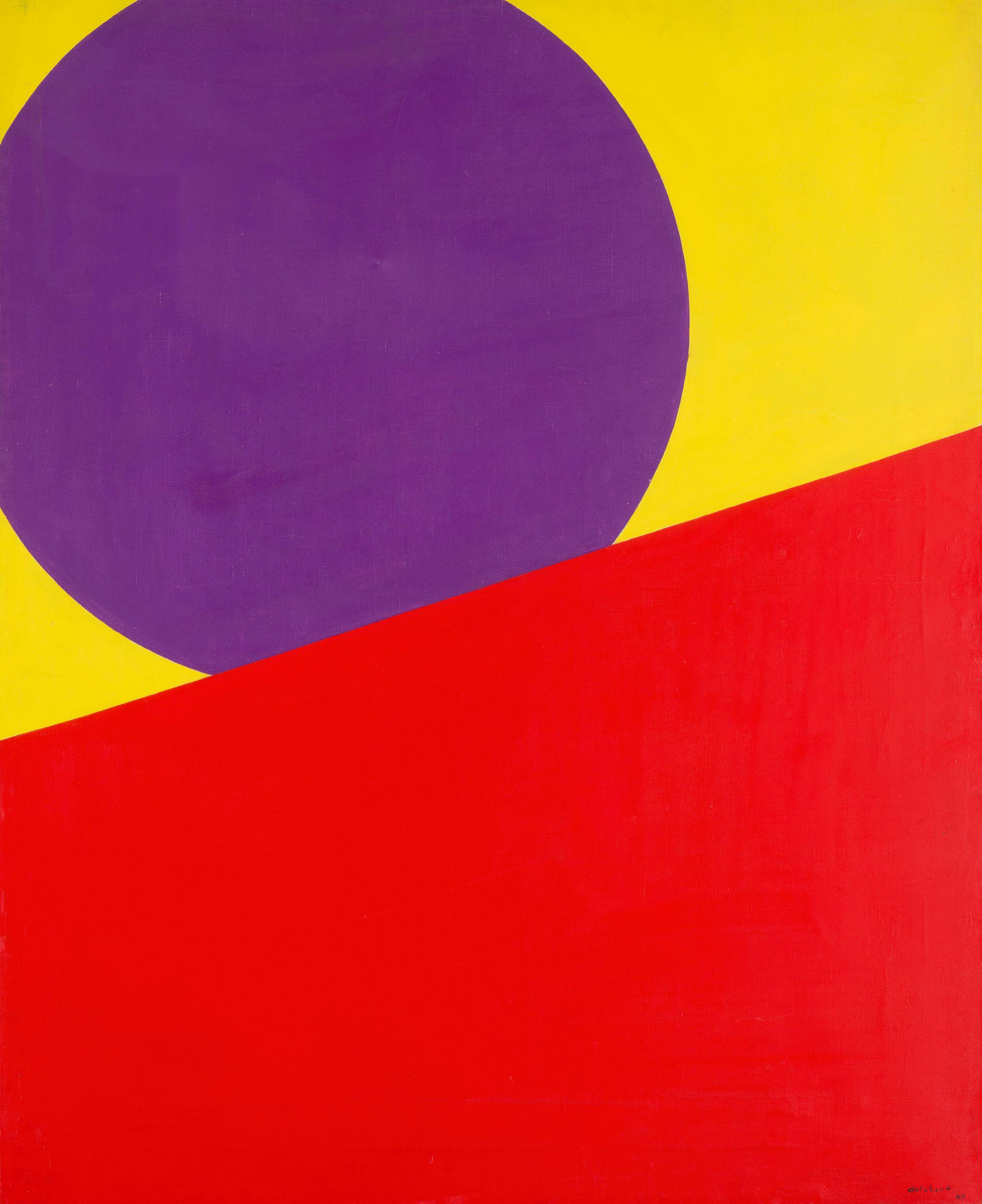 Jo Delahaut - Composition abstraite