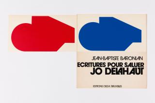 Jo Delahaut - Ecritures pour Saluer Jo Delahaut, 1973