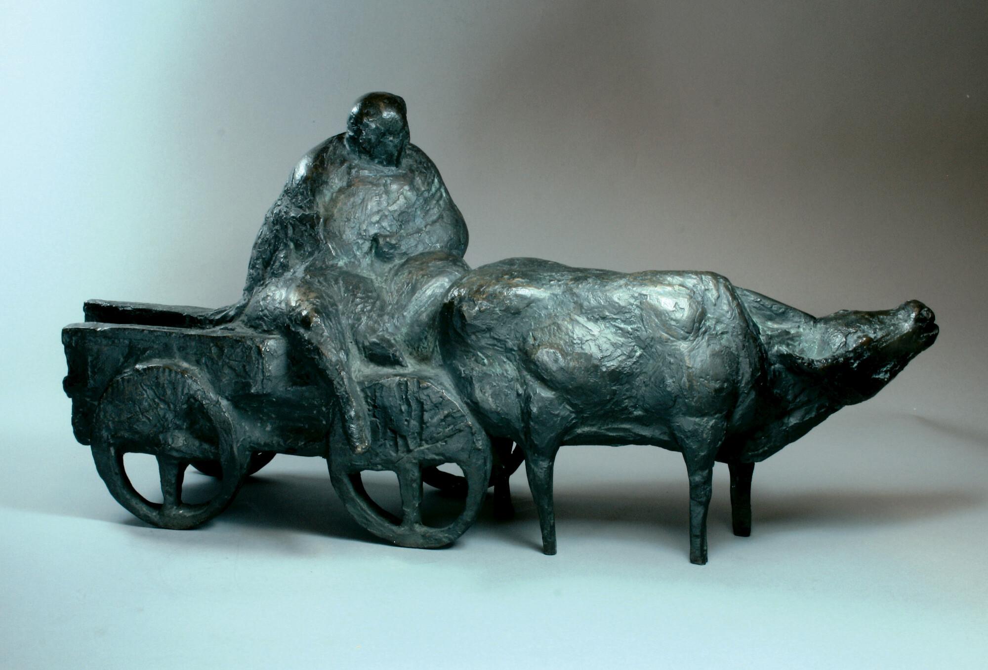 Jo Jastram - Rumänischer Bauernwagen.