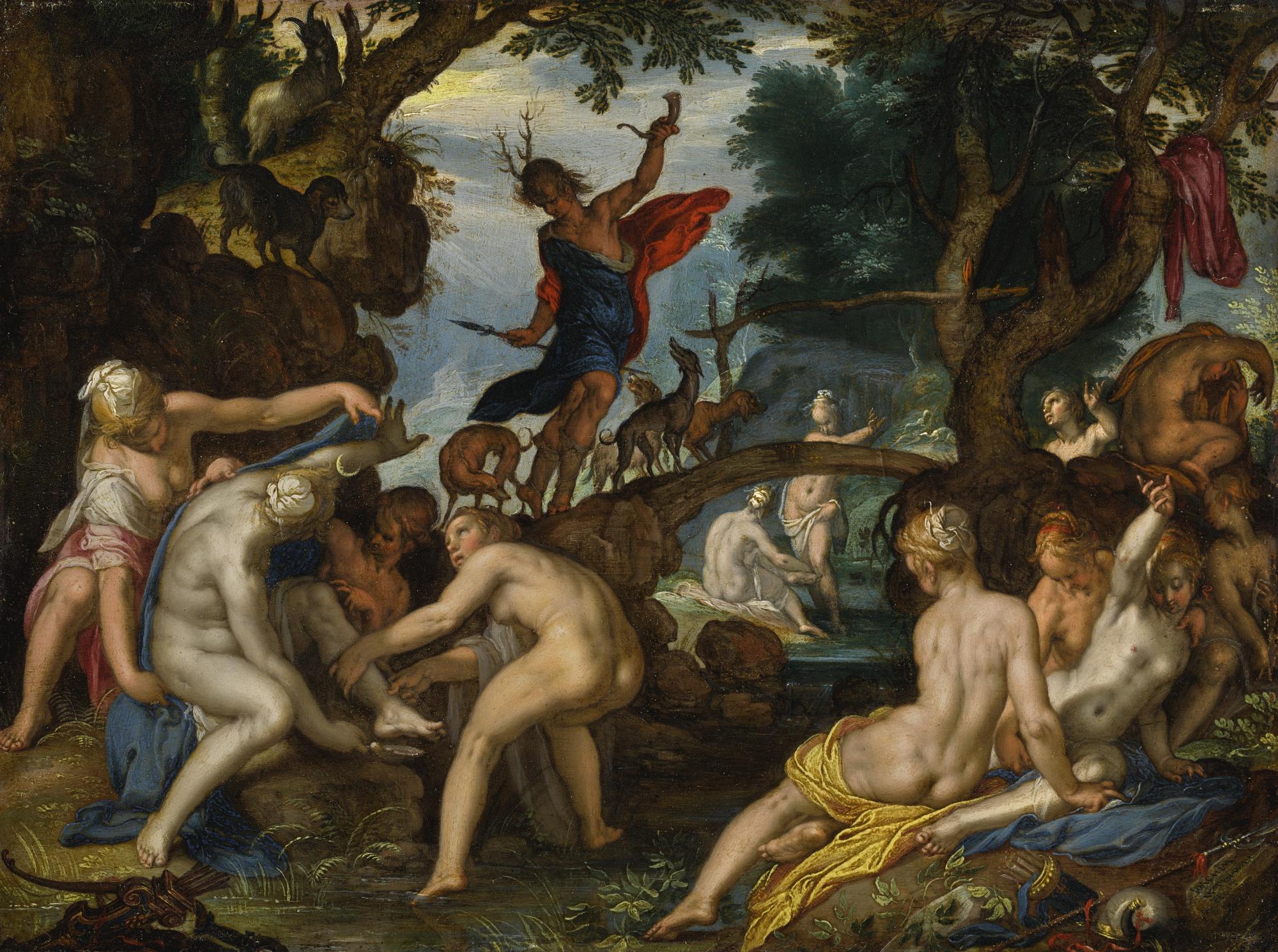 Joachim Anthonisz. Wtewael - Diana And Actaeon