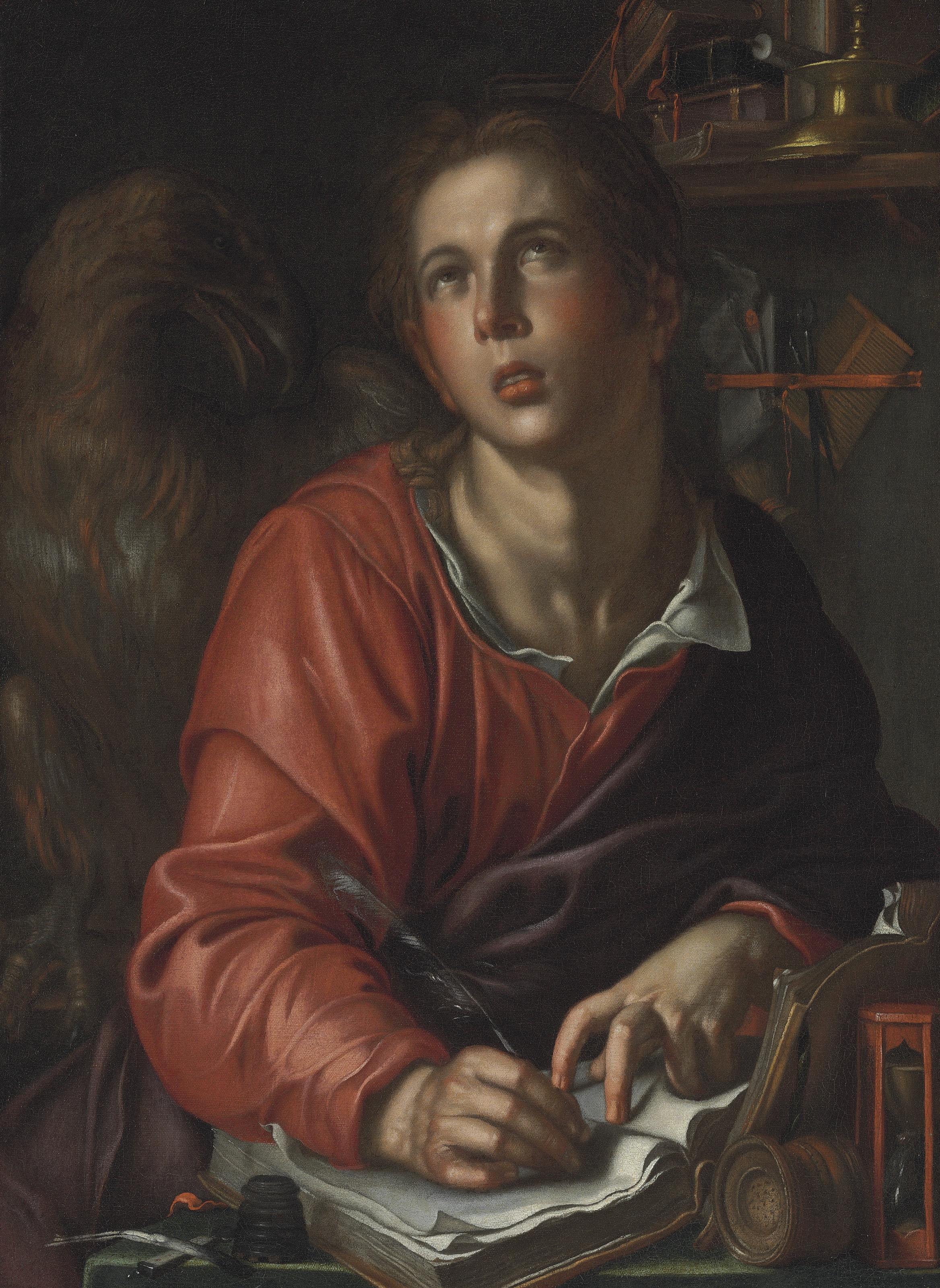 Joachim Anthonisz. Wtewael - Saint John The Evangelist