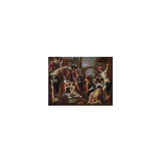 Joachim Anthonisz. Wtewael - The Raising Of Lazarus