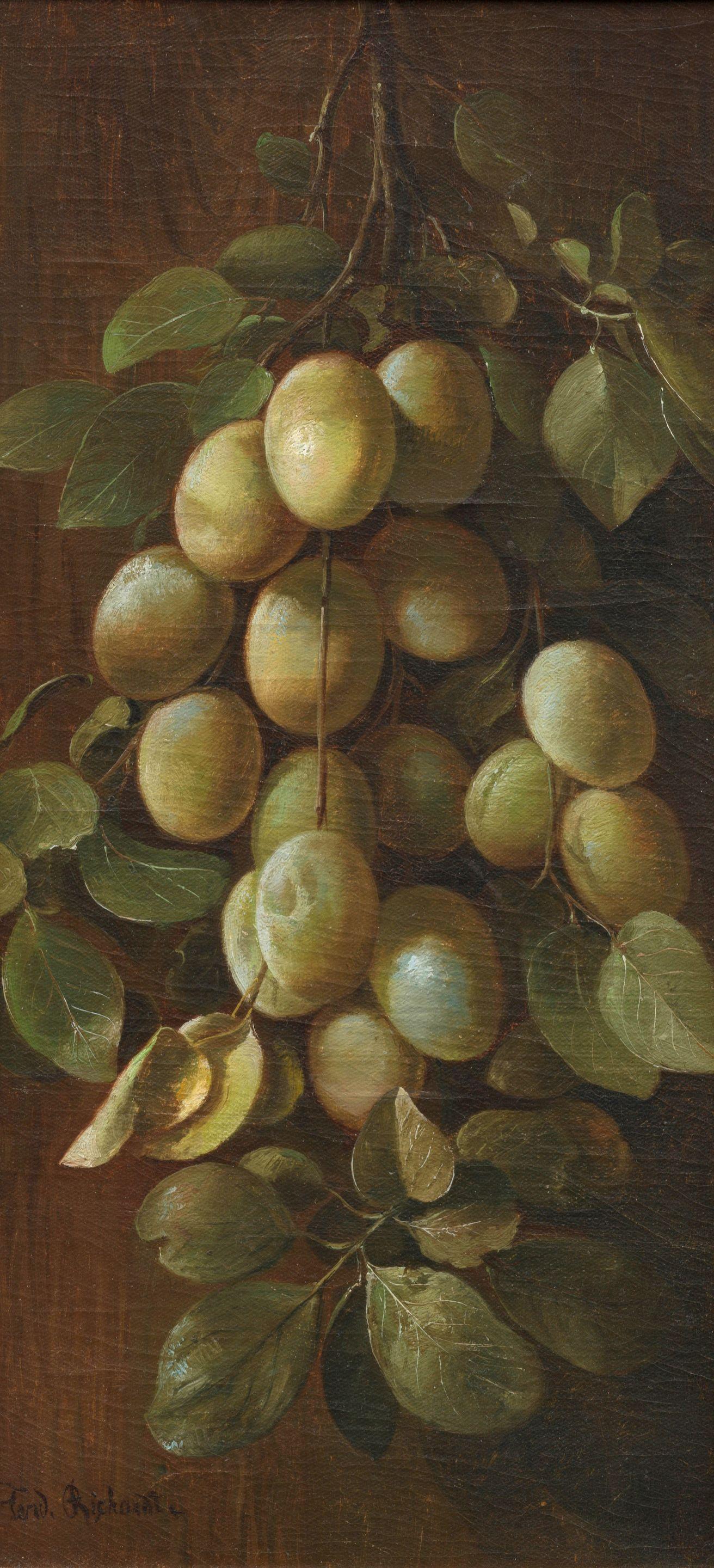 Joachim Ferdinand Richardt - California Plums