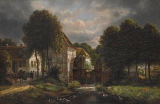 Joachim Ferdinand Richardt - The Mill
