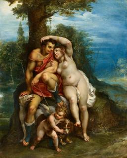 Joachim Wtewael - Venus und Adonis