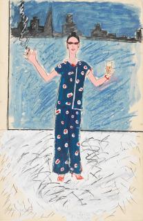 Joan Brown - Mary Julia #38, 1976