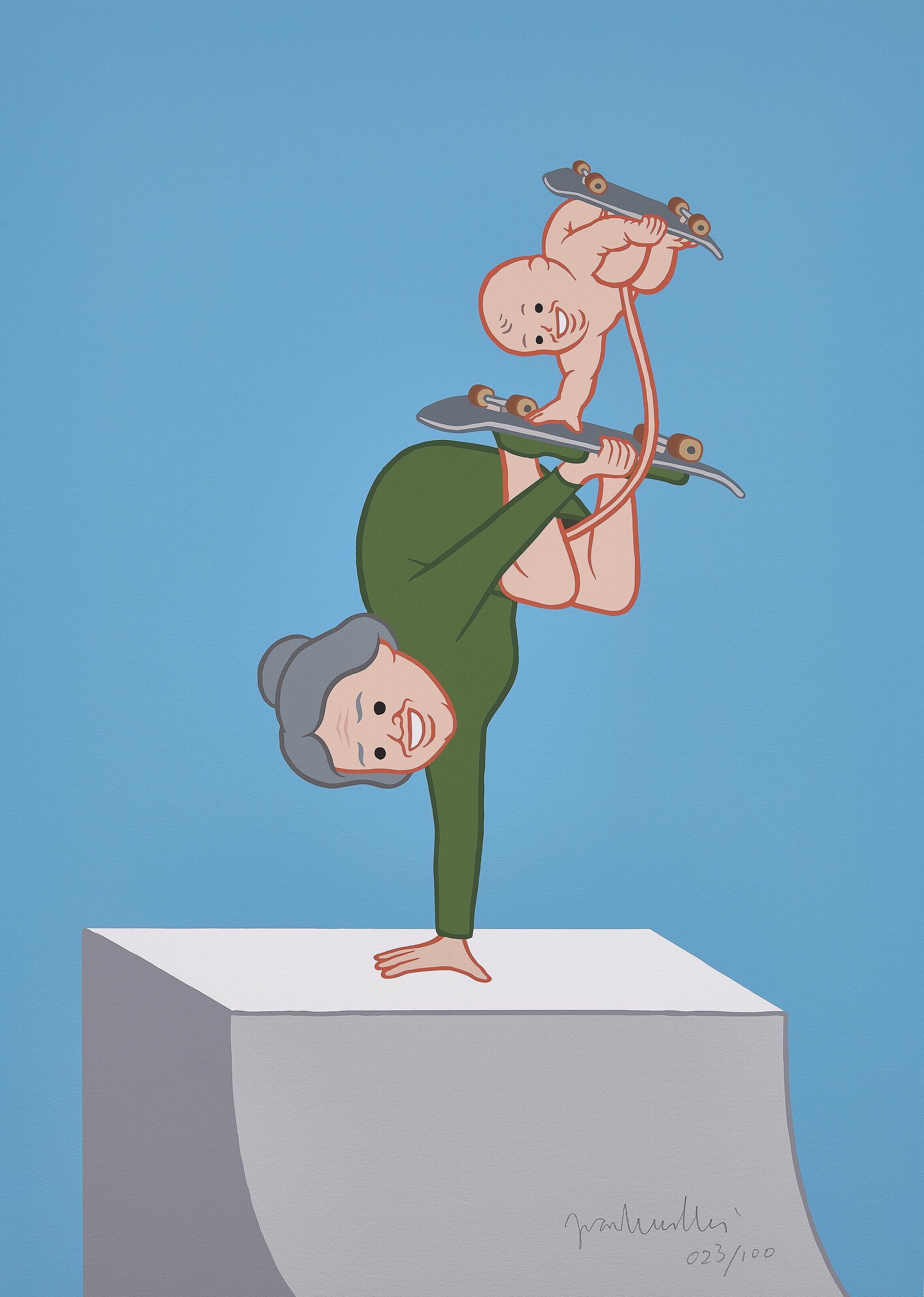 Joan Cornellà - Double Handstand