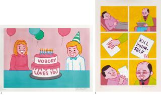 Joan Cornellà - Nobody Loves You; KY (Set of two pieces)(Executed in 2020)