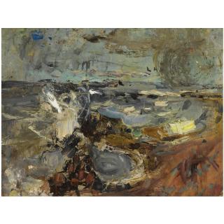 Joan Eardley, R.S.A. - Crashing Waves