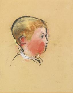 Joan Eardley, R.S.A. - Head Of A Boy