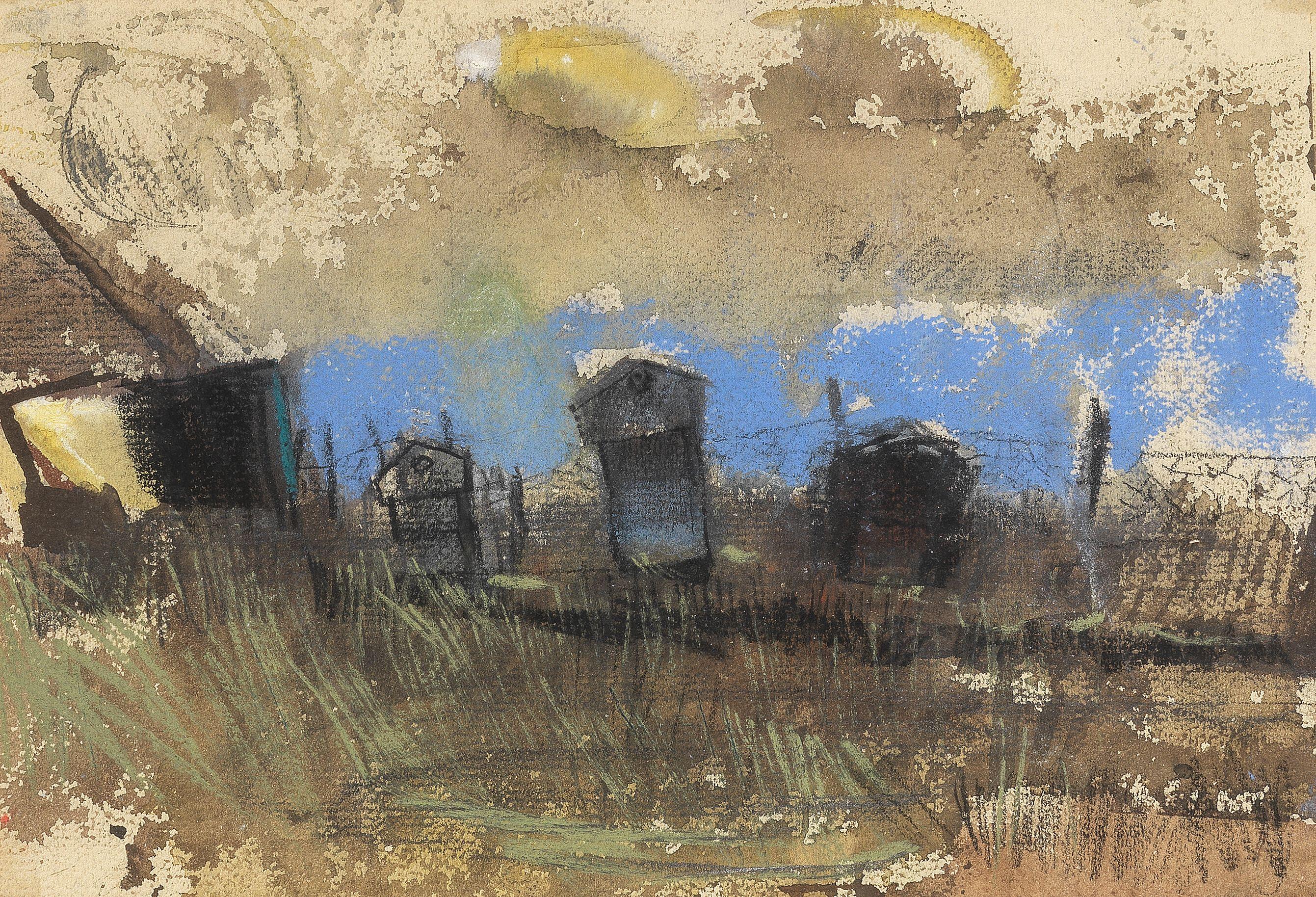 Joan Eardley RSA - Beehives