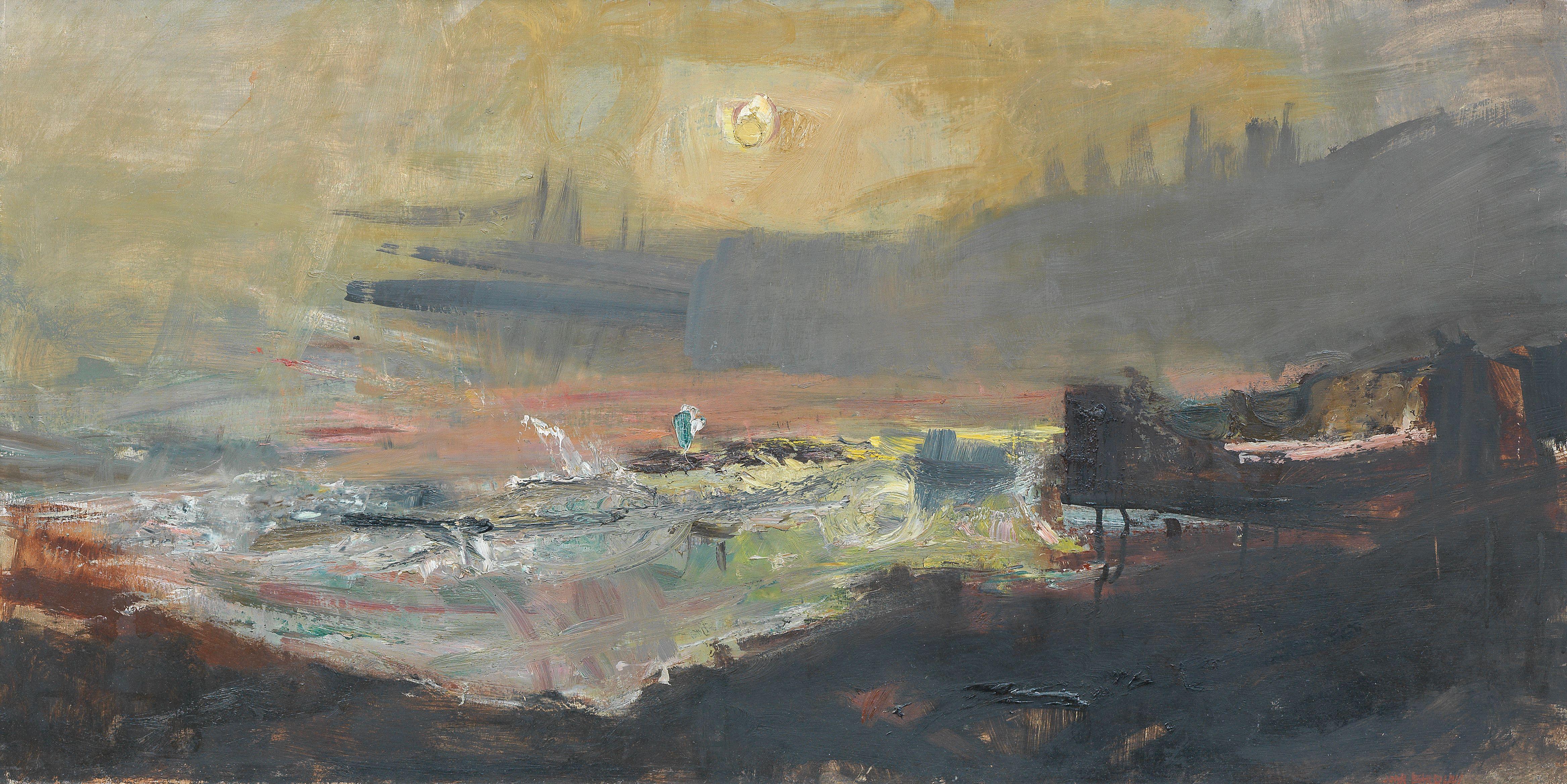 Joan Eardley RSA - Sun on the Sea