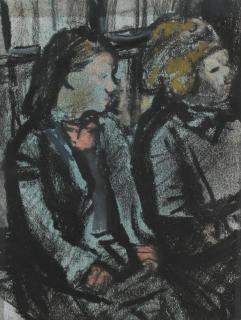 Joan Eardley RSA - Two girls