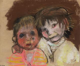 Joan Eardley RSA - Two Samson Children