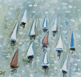 Joan Gillchrest - Sail Boats; and Before a Storm