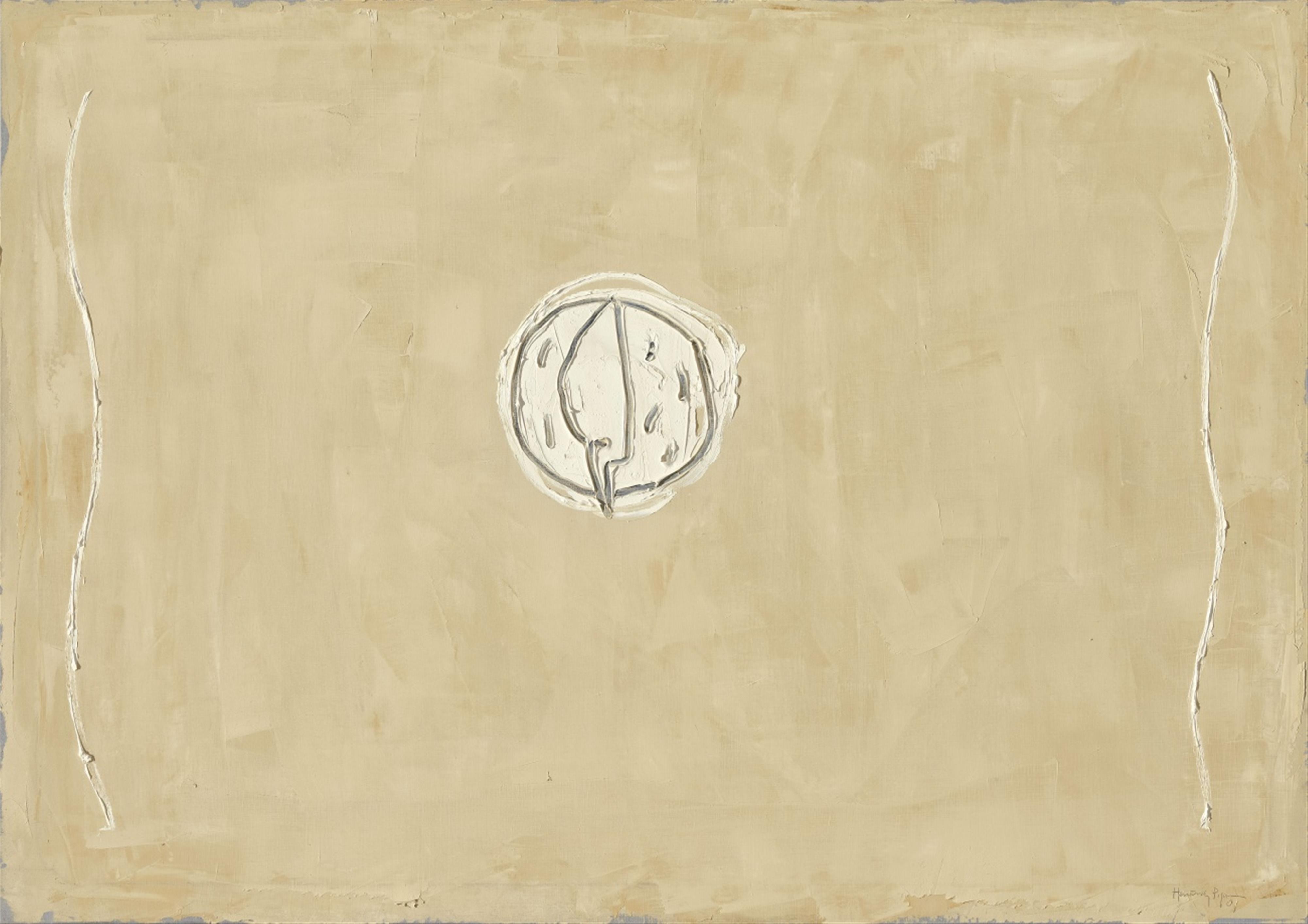 Joan Hernandez Pijuan - Placa blanca del Xiprer