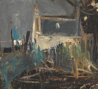 Joan Kathleen Harding Eardley, R.S.A. - Cottages, Catterline