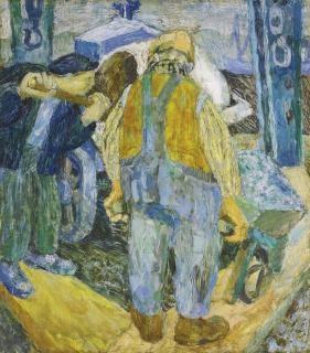 Joan Kathleen Harding Eardley R.S.A. - The Mixer Men