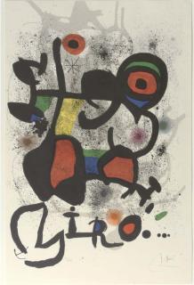Joan Miro - Affiche Pour L\'Exposition Joan Miro - Das Plastische Werk, Zurich (Maeght 847)