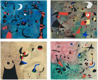 Joan Miró - André Breton, Constellations, Pierre Matisse, New York, 1959