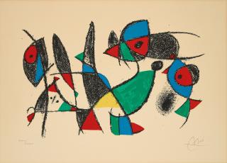 Joan Miró - Aus: Joan Miró. Der Lithograph II.