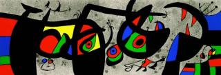 Joan Miró - Aus: Le Lézard aux plumes d\' Or