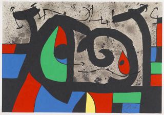 Joan Miró - Aus: Le lézard aux plumes d\'or
