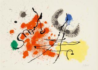 Joan Miró - Aus: Le lezard aux plumes d’or.