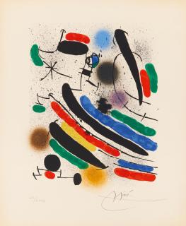 Joan Miró - Aus: »Lithograph I«.