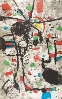 Joan Miró - Bl. 8 aus: Els Gossos.