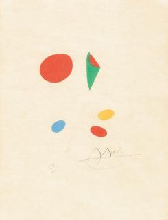 Joan Miró - Bl. aus: Le Vent parmi les Roseaux