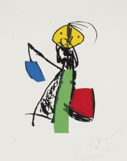 Joan Miro - Chanteur des Rues (D. 1136-1140)