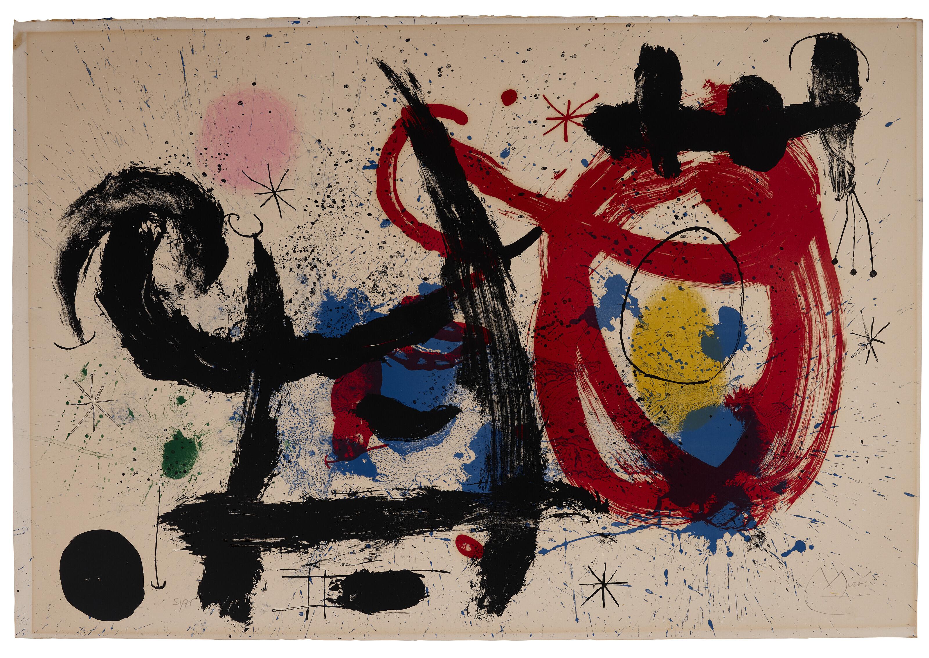 Joan Miro - Cheval Ivre