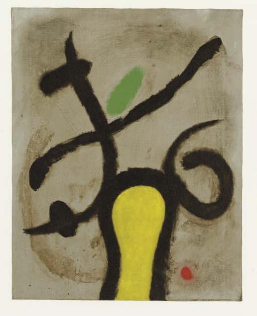 Joan Miro - Claude Simon, Femmes, Paris, Maeght Editeur, 1965 (D. 390-392; see C. books 105)