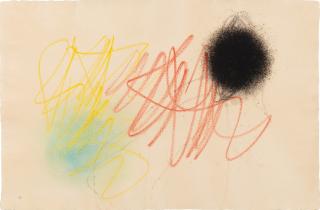 Joan Miró - Composition au Point Noir