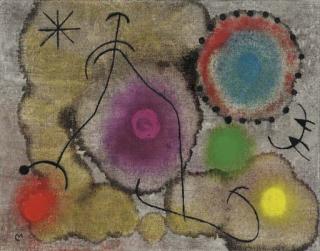 Joan Miró - Dans une île, à 5 heures de l\'après-midi