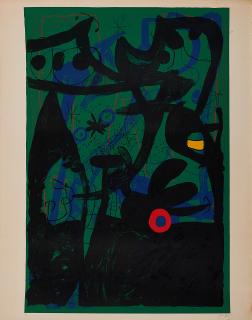 Joan Miró - Defilé des mannequins en Irelande.