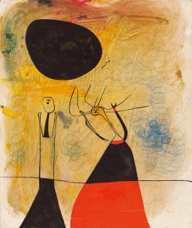 Joan Miró - Deux Personnages