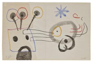 Joan Miró - Drawing for \'Ubu Roi\'