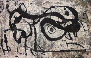 Joan Miro - Els Gossos I (Dupin 1097)