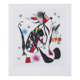 Joan Miró - Escalade De La Butte (D. 932)