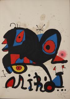 Joan Miró - Exhibition \'Miró\' at the Louisiana, Humlebaek, Denmark